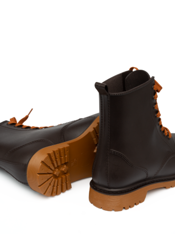 Kiárusítás Sötétbarna gumicsizma 